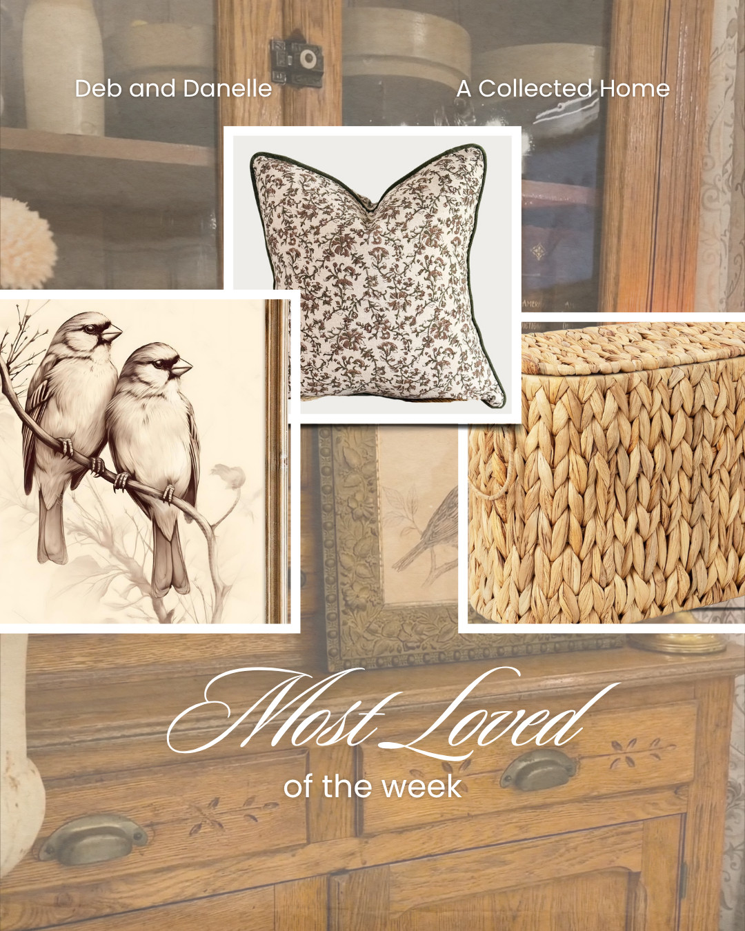 These were our most-loved items of the week from @Amazon, including an 8x10 bird print, floral pillow cover, and toilet paper storage box. 

 #LTKSeasonal #LTKHome