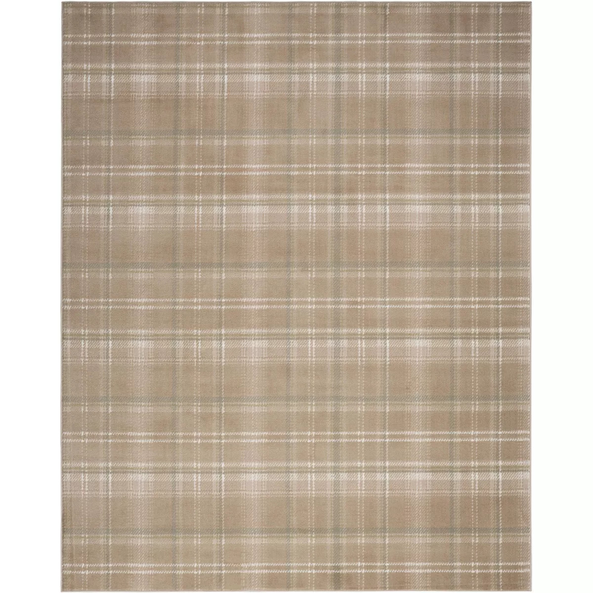 Nourison Grafix 9' x 12' Taupe Farmhouse Indoor Rug | Target