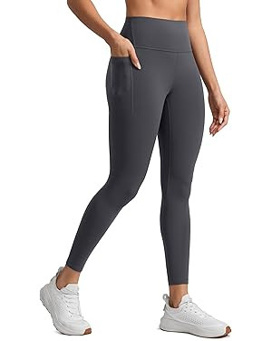 CRZ YOGA Womens Butterlift Workout Leggings 25" - Pilates Athletic Gym Yoga High Waist Pants with... | Amazon (UK)