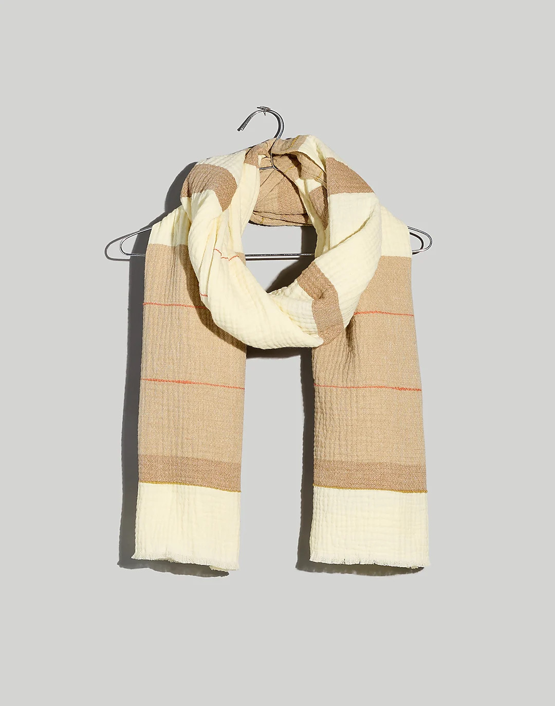 Striped Textured Scarf | Madewell