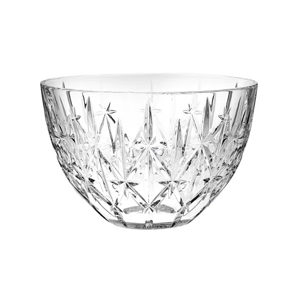 Sparkle Crystal Sleek Decorative Bowl in Clear | Wayfair North America