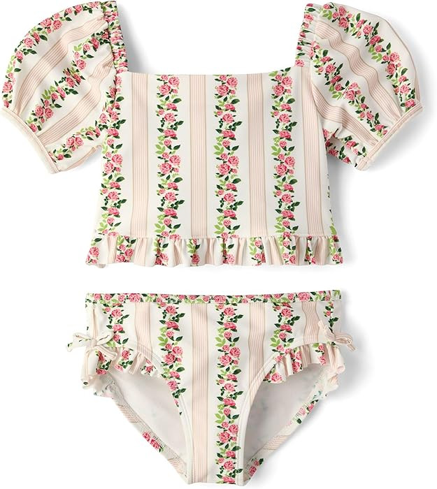 Gymboree Girls' and Toddler 2-piece Bikini Swimset | Amazon (US)
