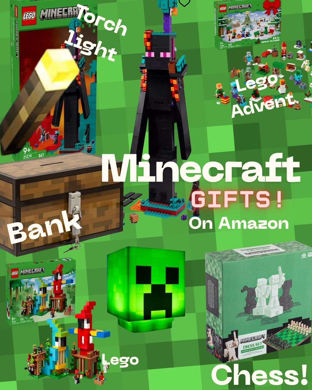 If your kid is Minecraft obsessed like mine has been the past few years, check out these amazing gift ideas on Amazon! 

#LTKGiftGuide #LTKKids #LTKCyberWeek