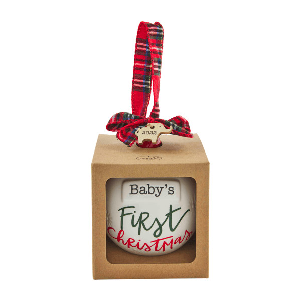 Baby's First Christmas Ornament | Mud Pie