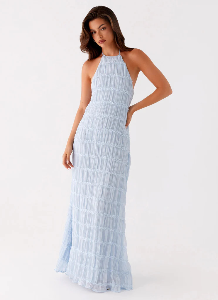 Aullie Maxi Dress - Blue | Peppermayo (Global)