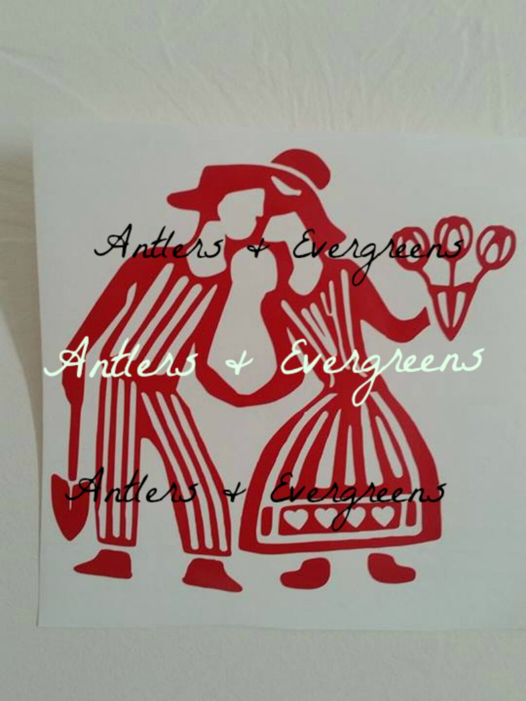 5"x5" Valentines Day Kissing Farmers Decal - Etsy | Etsy (US)