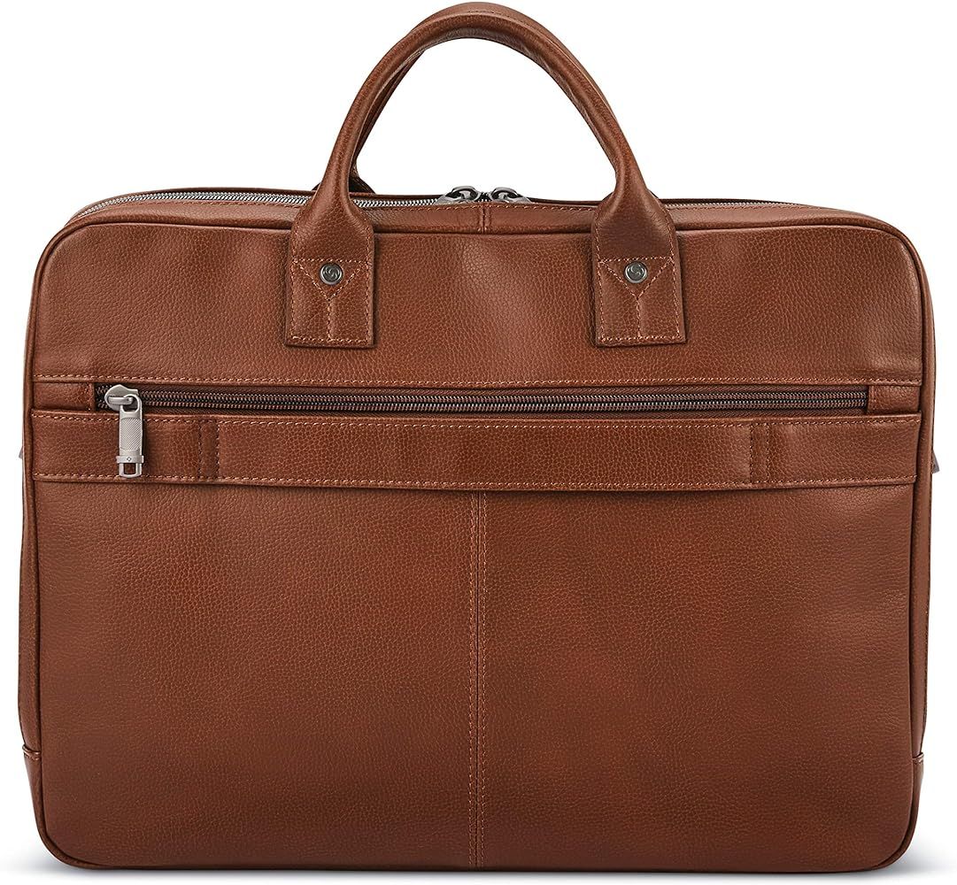 Samsonite Classic Leather Toploader Briefcase | Amazon (US)