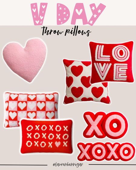 Valentine’s day throw pillows! some of the cutest vday pillows from target, amazon, kirkland’s!

#LTKfindsunder50 #LTKhome #LTKSeasonal