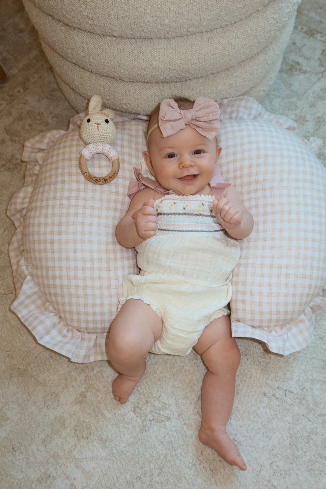 Baby girl 3 months old

Outfit is 60% off right now!

#LTKmomlife #LTKBaby