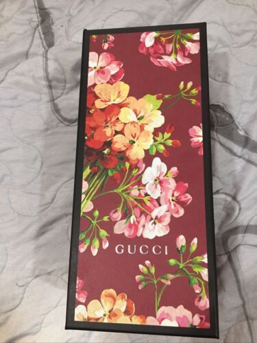 Gucci Empty Flower Shoe Box Made In Italy 12 1/8 x 5 1/8 x 4 1/8 inches   | eBay | eBay US