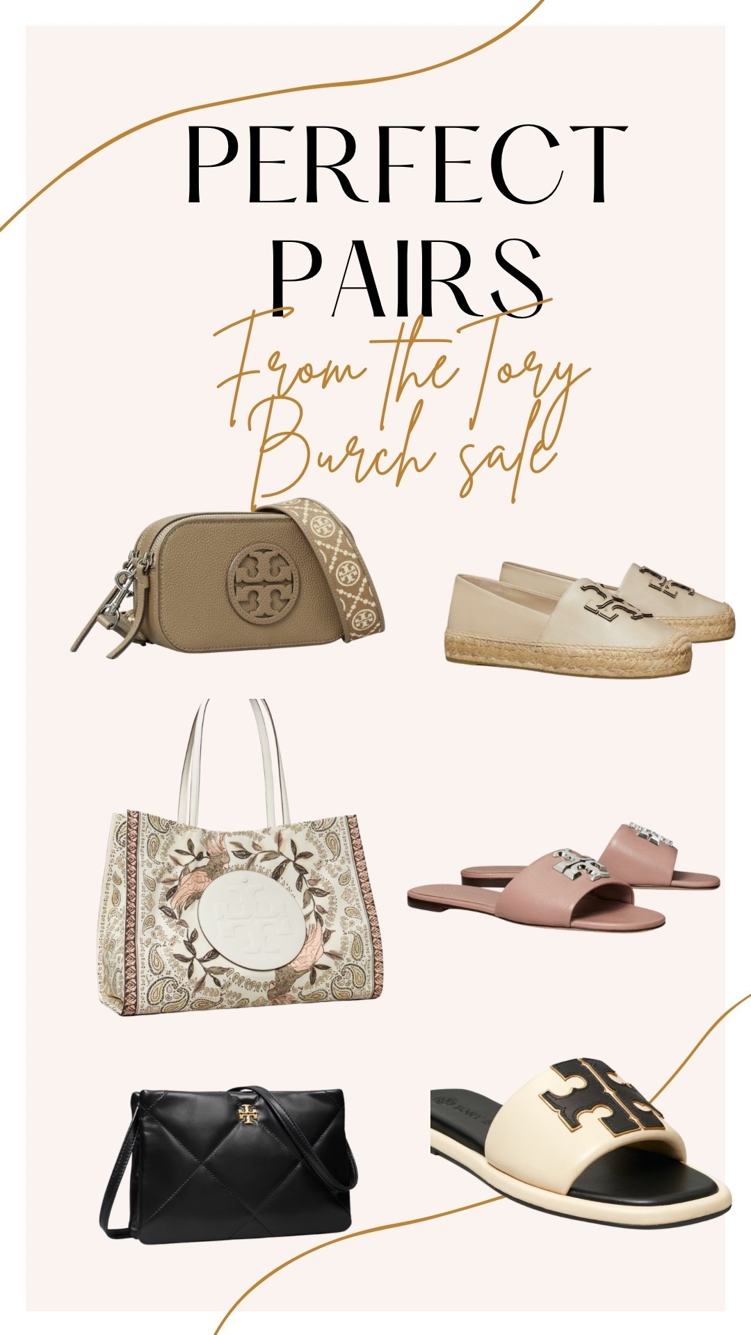 The perfect pairs, bag and shoe combos on sale during the Tory Burch semi annual sale

#LTKSaleAlert