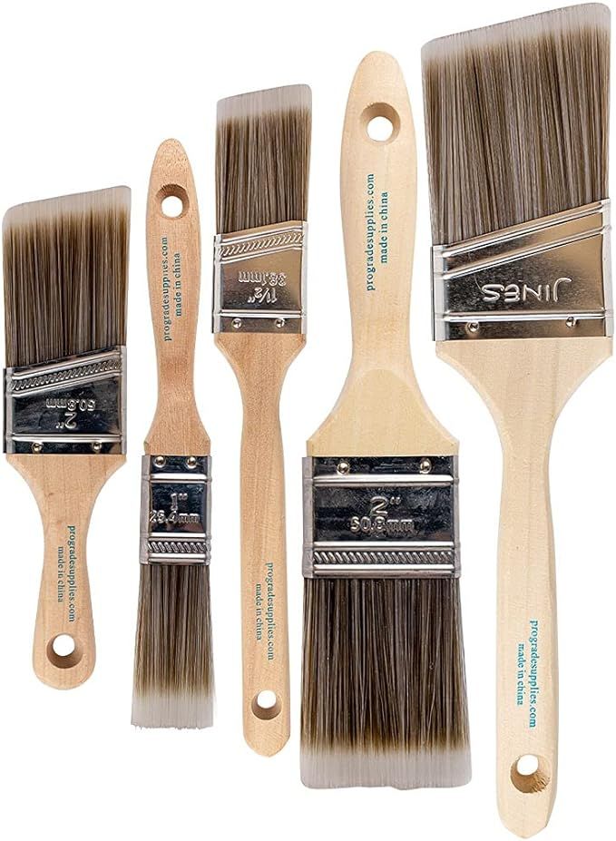 Pro Grade - Paint Brushes - 5 Ea - Paint Brush Set | Amazon (US)