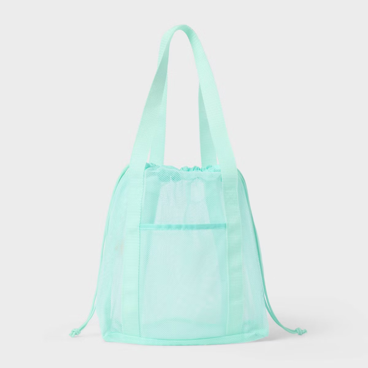 Mesh Drawstring Bag Blue - Sun Squad™ | Target