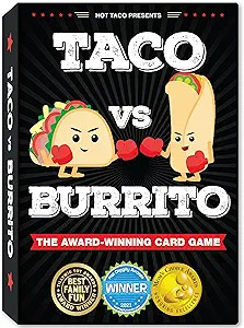 Taco vs Burrito - The Wildly Popular Surprisingly Strategic Card Game Created by a 7 Year Old - A... | Amazon (US)