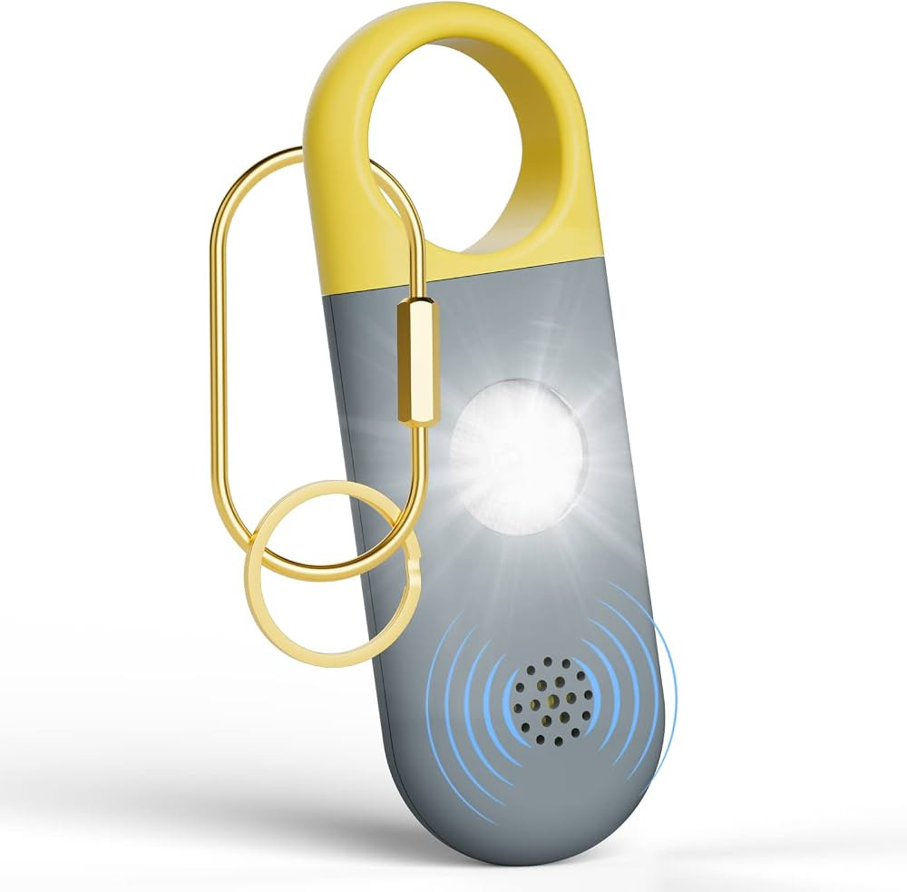 Personal Safety Alarm for Women - 130dB Self Defense Keychains Siren Whistle with Sos LED Strobe ... | Amazon (US)