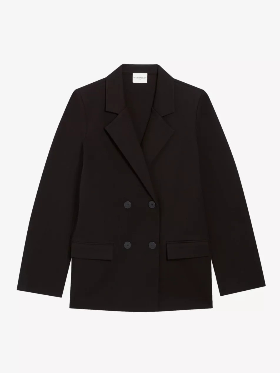 Oversized double-breasted stretch-woven blazer | Selfridges
