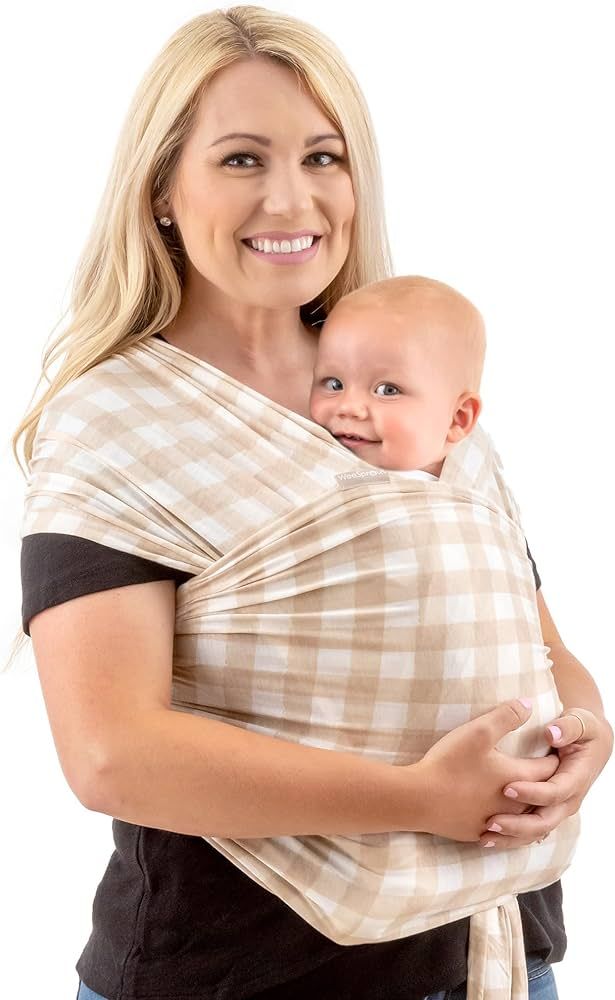 WeeSprout Baby Wrap Carrier - Perfect Baby Carrier Wrap Sling for Newborn and Infant, Enhances Ba... | Amazon (US)