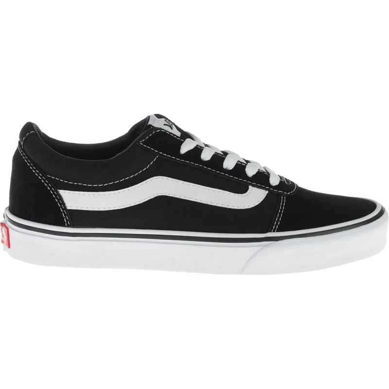 Vans Women's Ward Shoes Black/White, 10 - Women's Athletic Lifestyle at Academy Sports | Academy Sports + Outdoors
