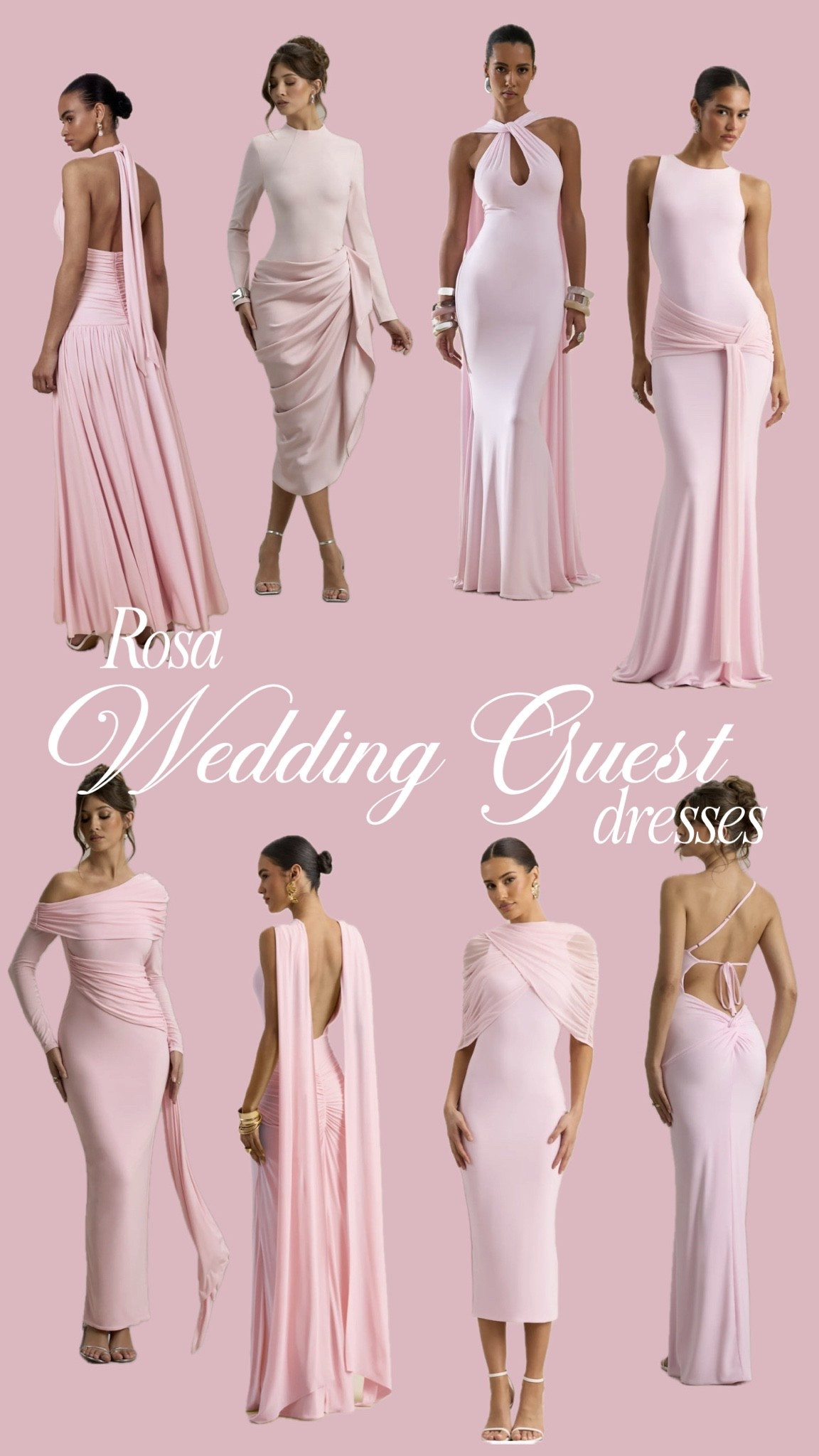 Rosa Wedding Guest dresses 🎀✨