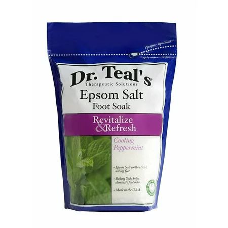 Dr. Teal s Pure Epson Salt Foot Soak Revitalize & Refresh 2 Lbs 2-Pack | Walmart (US)
