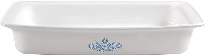 Corning Ware Blue Cornflower Roaster, Lasagna Pan 12' x 7 1/2" x 2" - P-332 | Amazon (US)