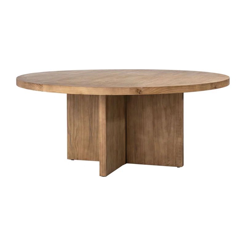 Trion Solid Wood Pedestal Dining Table | Wayfair North America