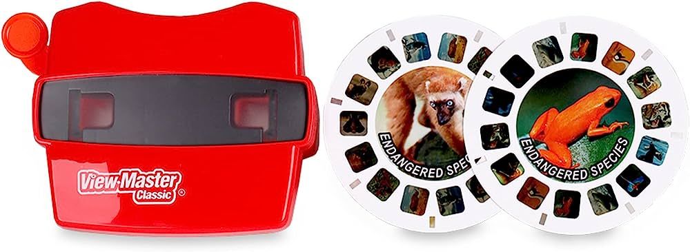 View Master - Classic Viewer - Discovery Kids : Endangered Species Red Small | Amazon (US)