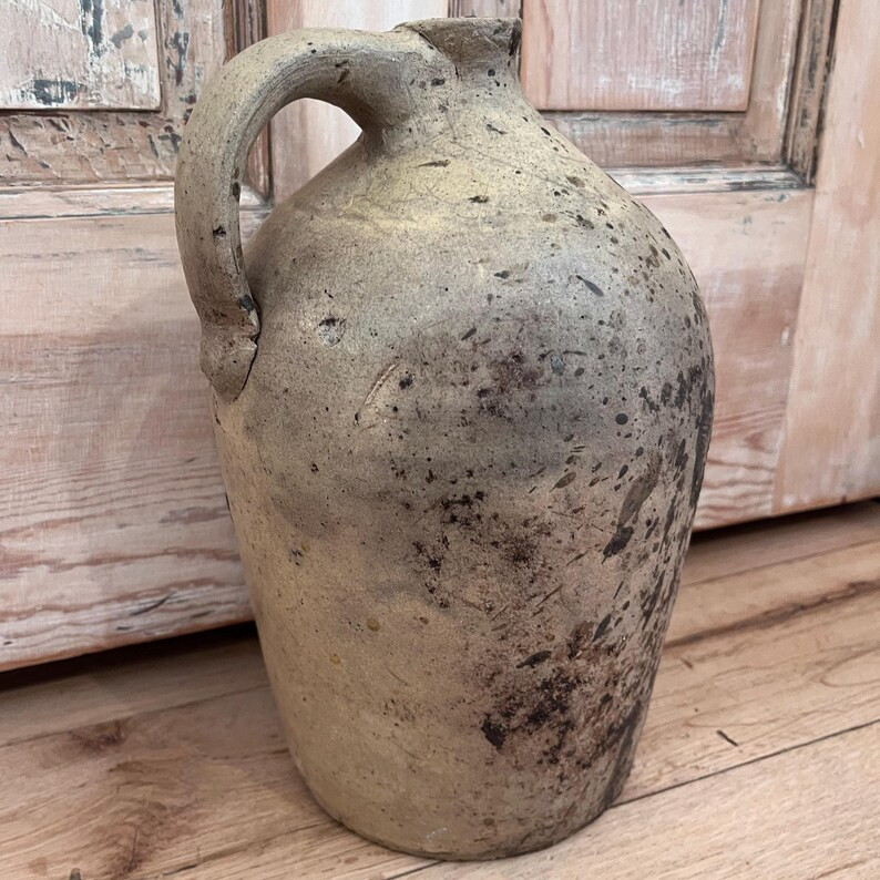 Antique Stoneware Jug 11" - Etsy | Etsy (US)