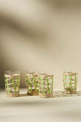 Calla Highball Glasses, Set of 4 | Anthropologie (US)