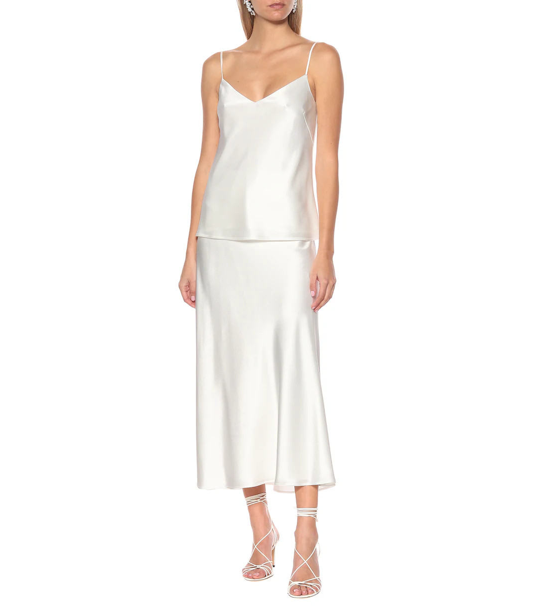 Satin bridal camisole | Mytheresa (FR)
