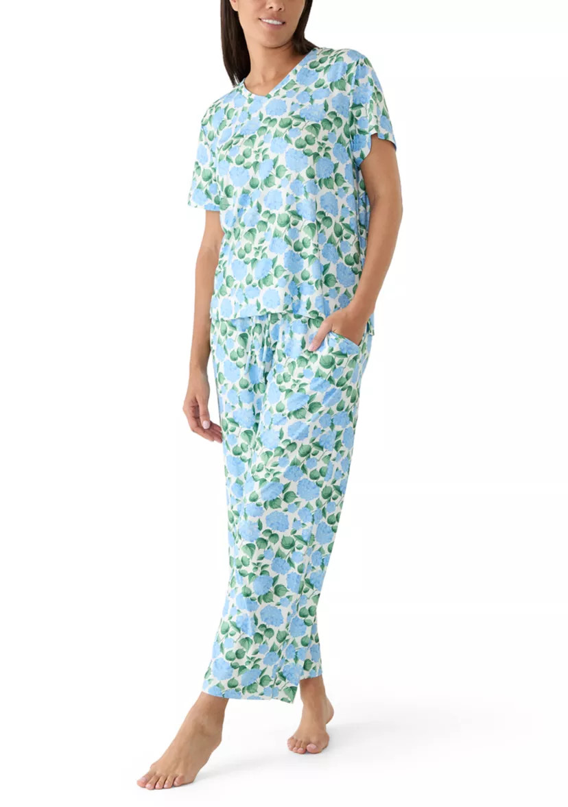 Women's Hayes Short Sleeve and Pants Sleep Set | Belk