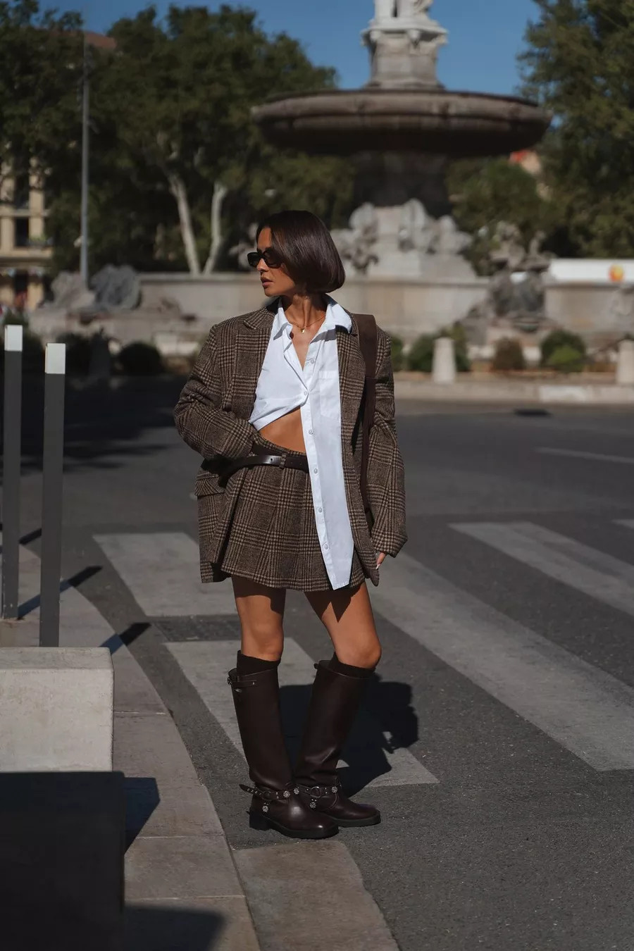 Bottes biker hautes à boucles | Boohoo.com (FR)