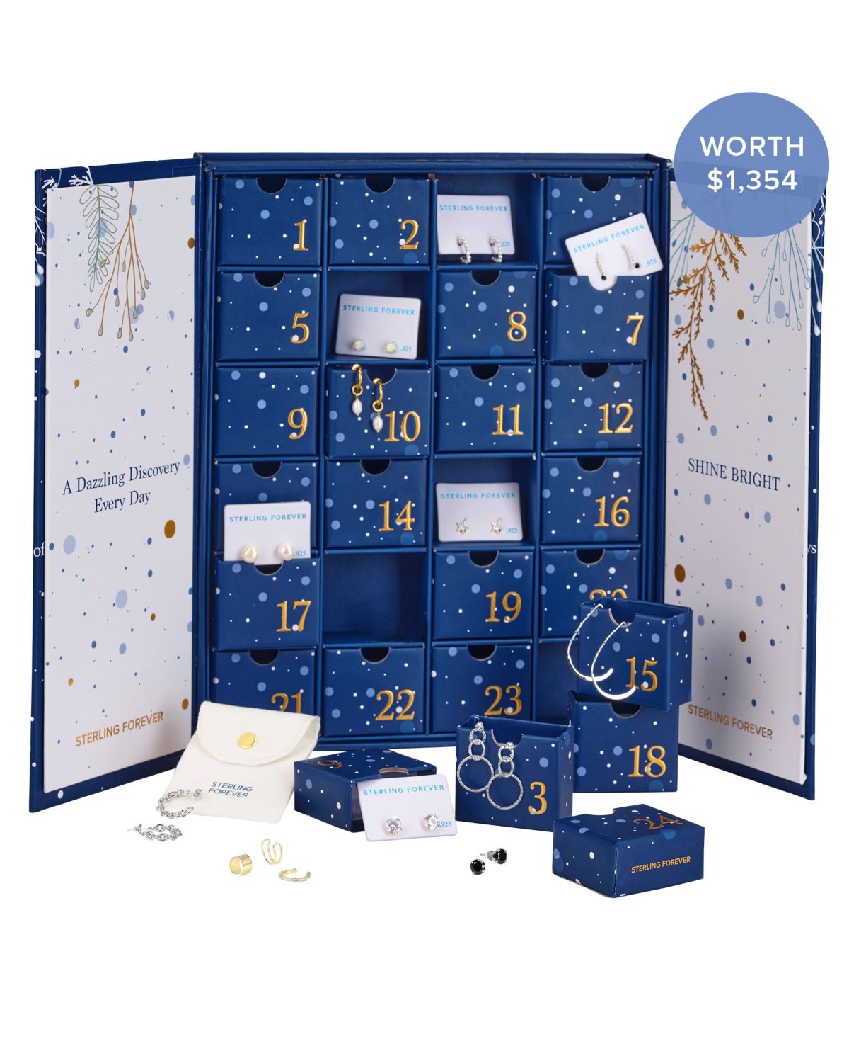 24 Days of Jewelry Advent Calendar Earrings Set | Macys (US)