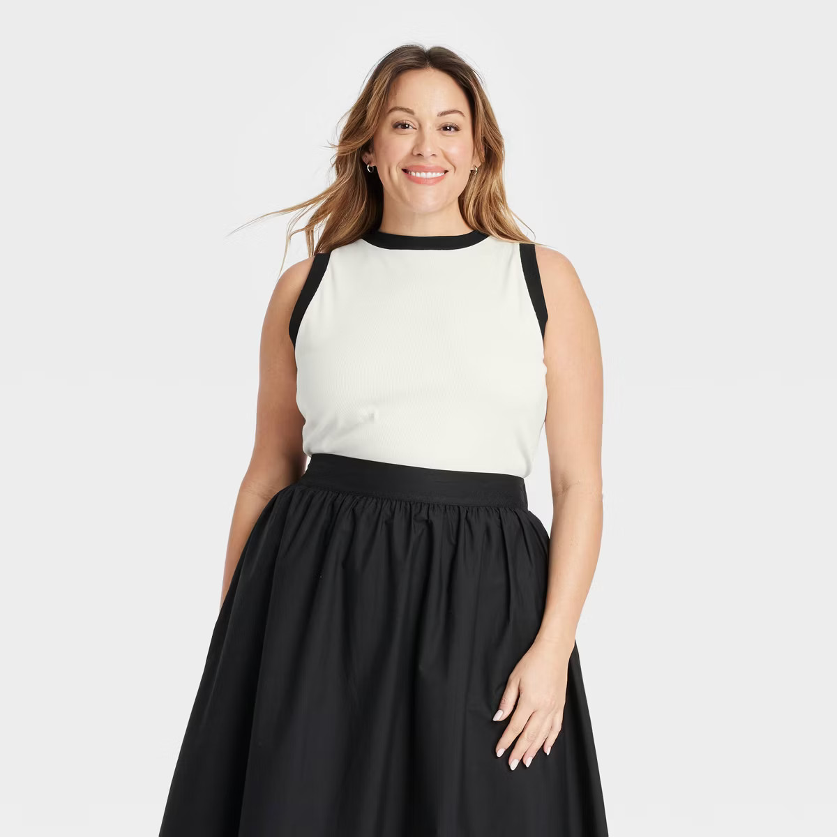 Women's Ribbed Tank Top - Ava & Viv™ | Target