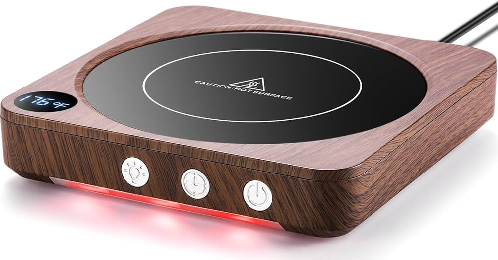 Mug Warmer - 36W Coffee Mug Warmer for Desk with Temperature Display, 2-12Hrs Auto Shut Off, Smar... | Amazon (US)