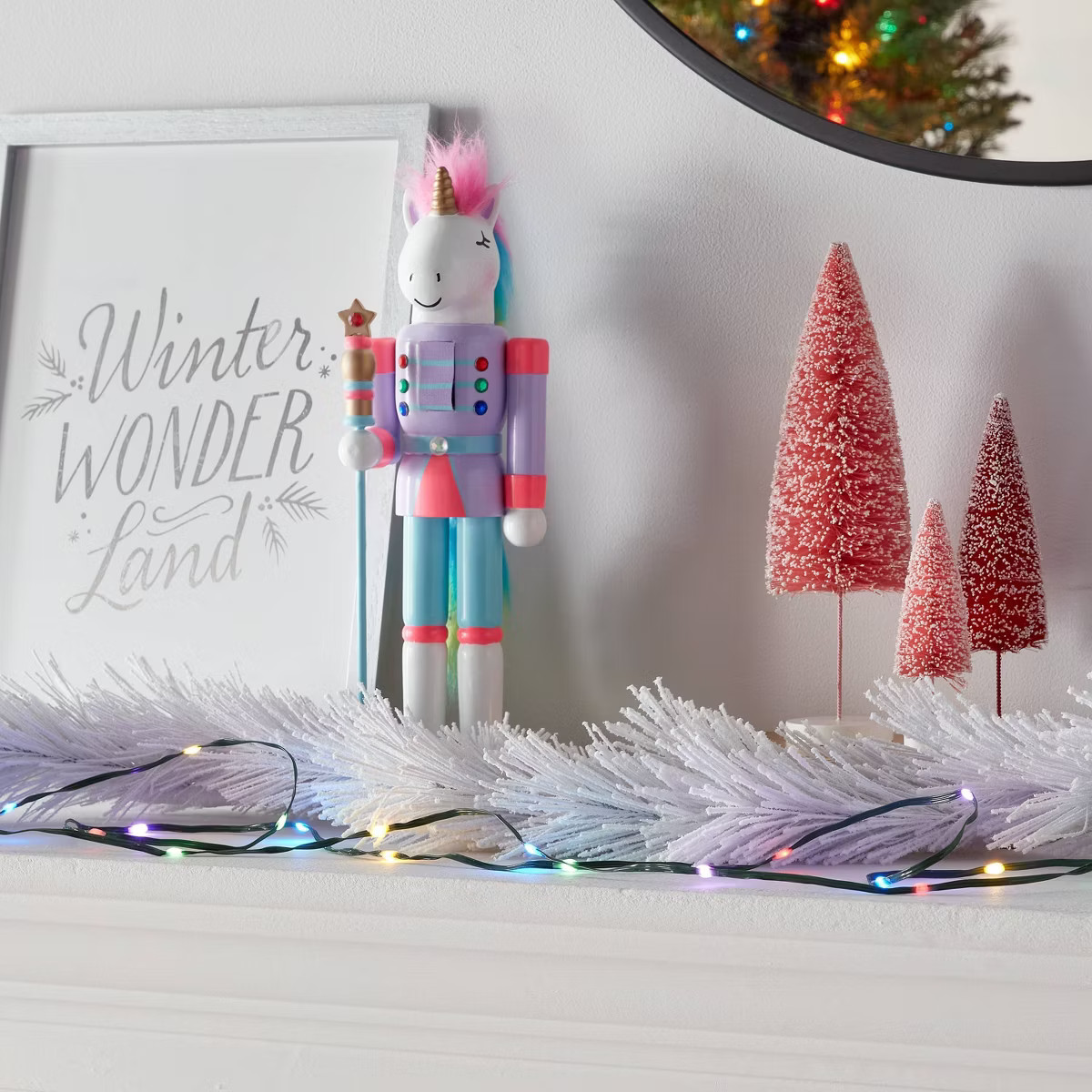 50ct LED Heavy Duty Dewdrop Christmas Indoor Fairy String Lights Multicolor with Green Wire - Won... | Target