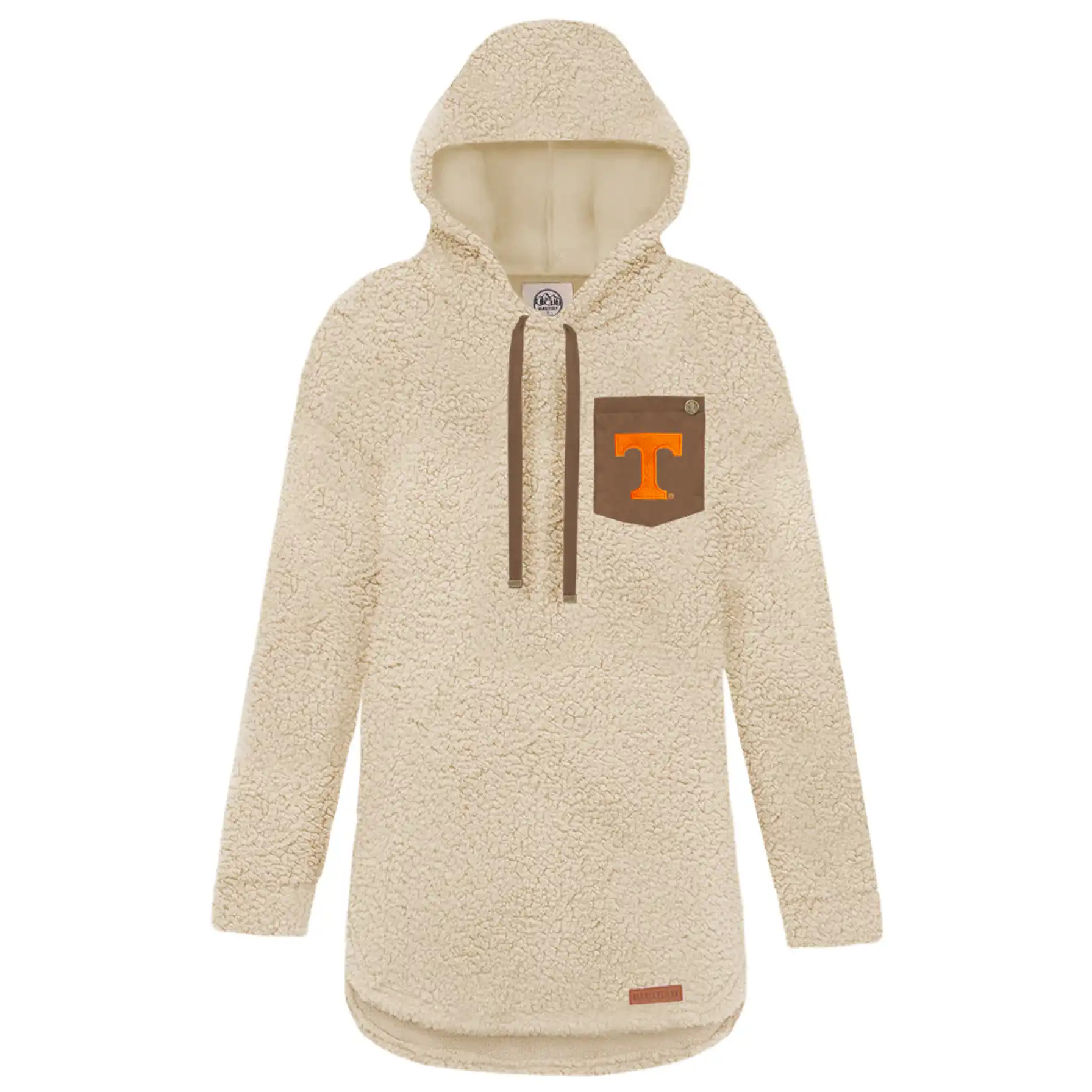 Tennessee Volunteers Sherpa Hoodie in Oatmeal | Marleylilly