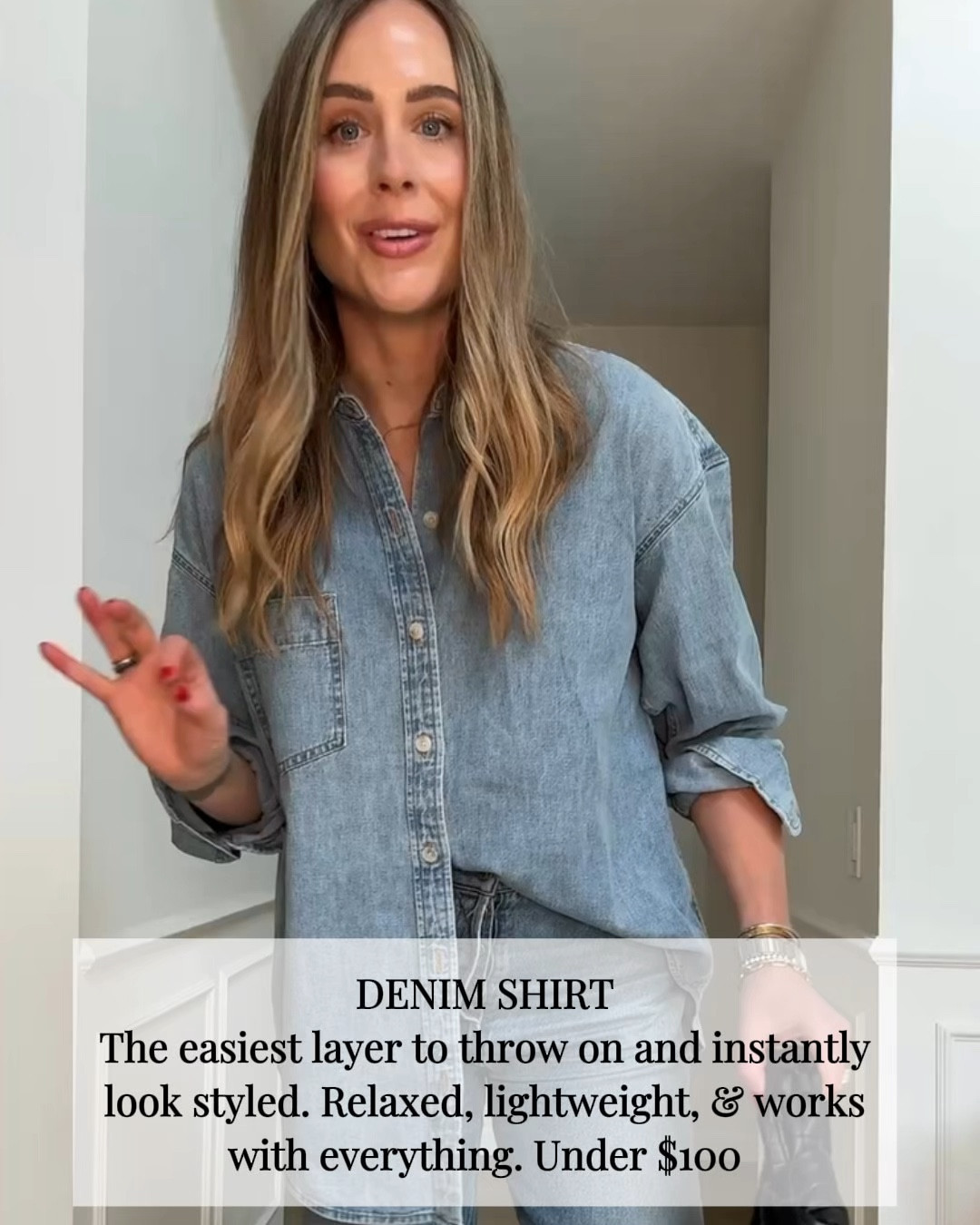 Fashion Jackson @Aritzia 
wearing a small in the shirt

#LTKOver40 #LTKootd
