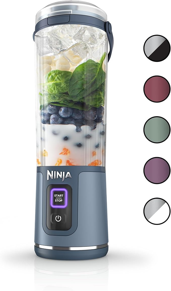 Ninja BC51NV Blast Portable Blender, Cordless, 18oz. Vessel, Personal Blender-for Shakes & Smooth... | Amazon (US)