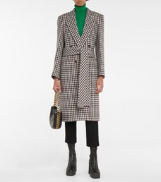 Houndstooth wool coat | Mytheresa (DACH)