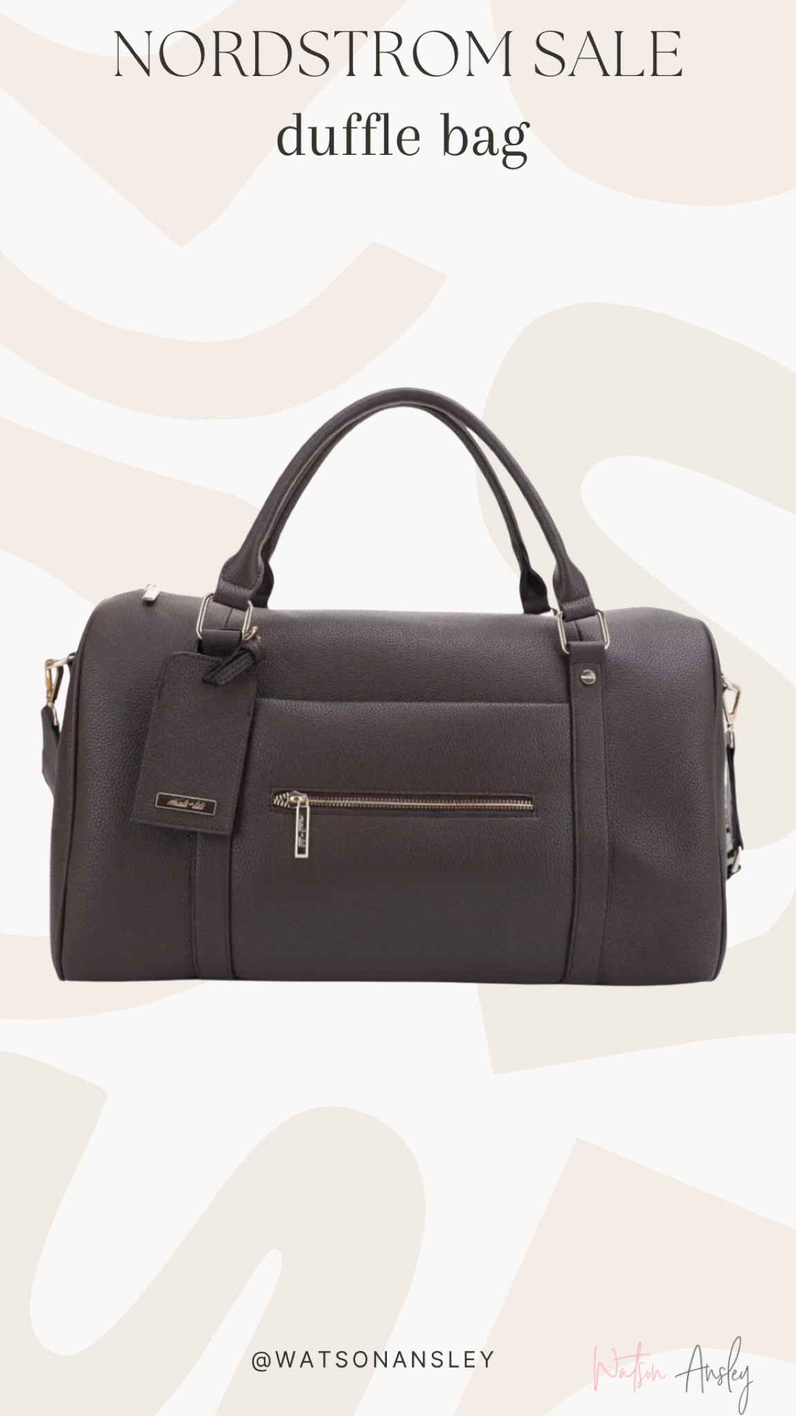Shop this stunning duffle bag on sale! Originally $120 now $79.99!

Click below to shop. 


#LTKxNSale #LTKunder100 #LTKsalealert