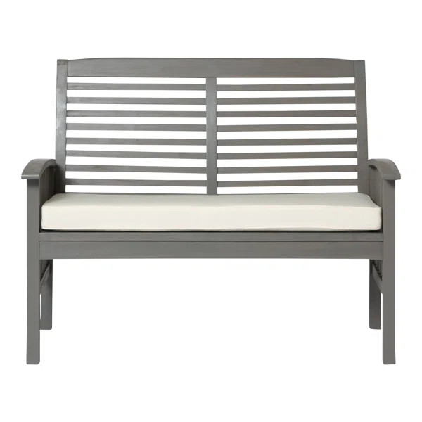 Diboll 48" Wide Acacia Loveseat with Cushions | Wayfair North America