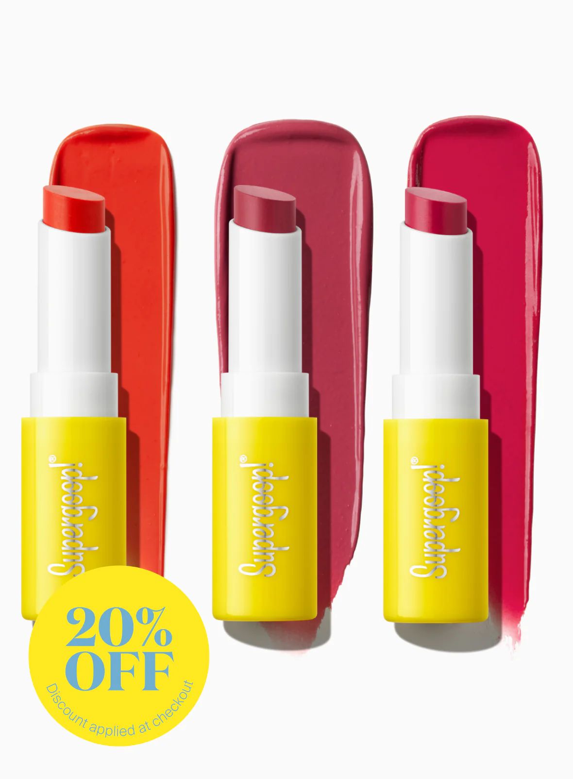 Lipshade 100% Mineral Lip Color SPF 30 Set | Supergoop