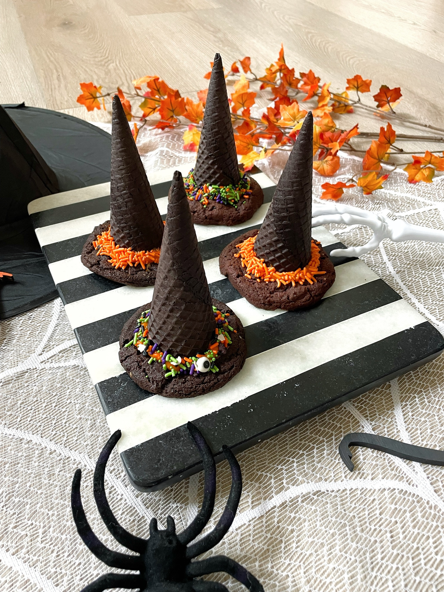 Witch hat cookie surprise! These are such a fun treat with a surprise inside! If you have an HEB that is the cheapest place to grab the Oreo ice cream comes too just fyi. Can’t link HEB items though  

#LTKFallSale #LTKSeasonal #LTKHome