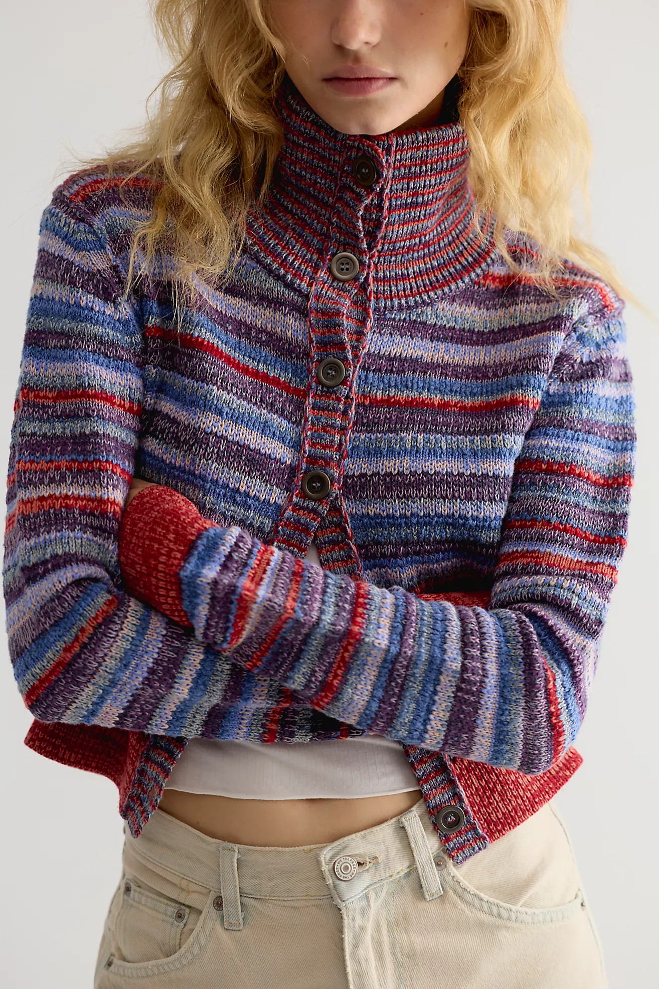 We The Free Alyson Striped Cardi | Free People (Global - UK&FR Excluded)