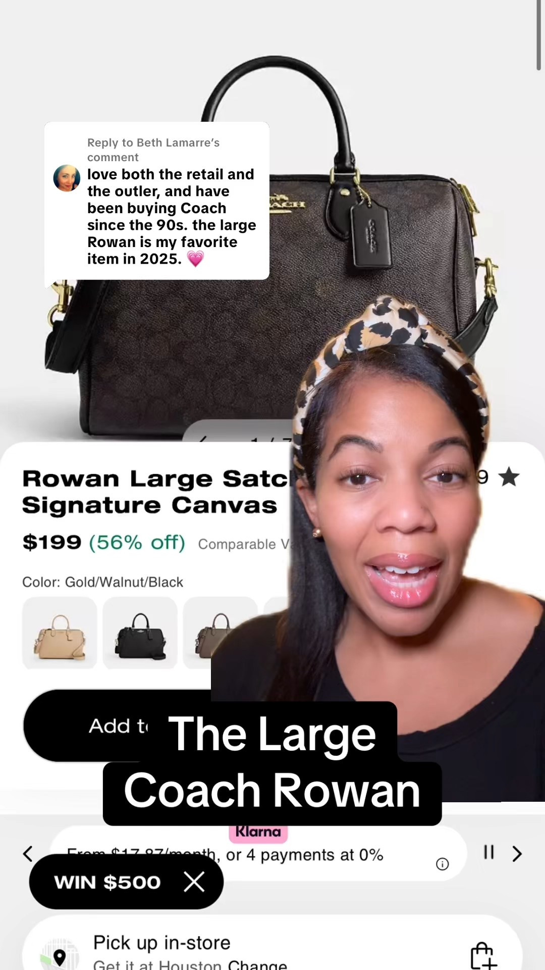 Let’s talk about the large Coach Rowan a bag perfect for work and weekend!

#LTKItBag #LTKWorkwear #LTKStyleTip