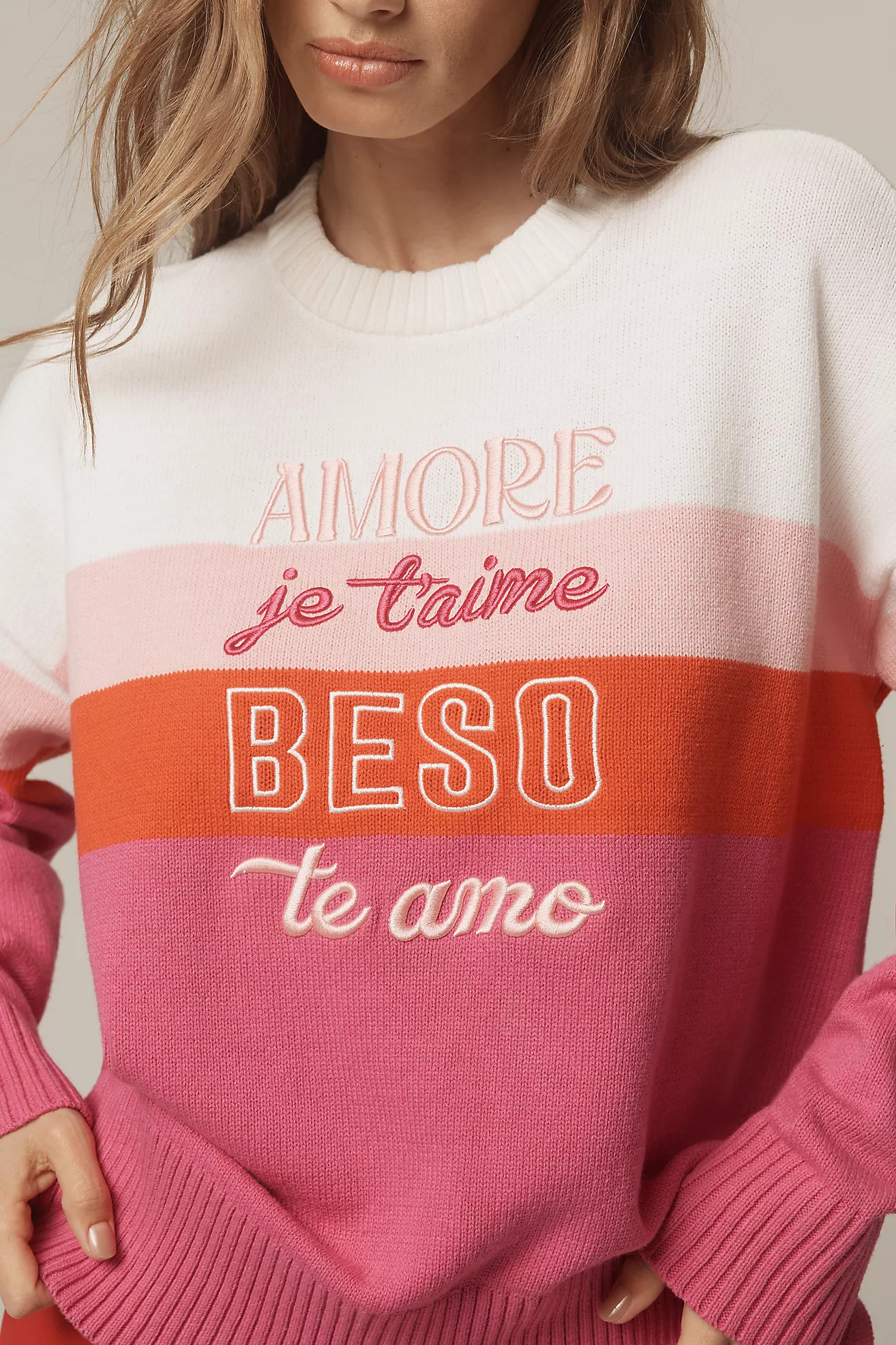 Beach Riot Callie Love Long-Sleeve Sweater | Anthropologie (US)