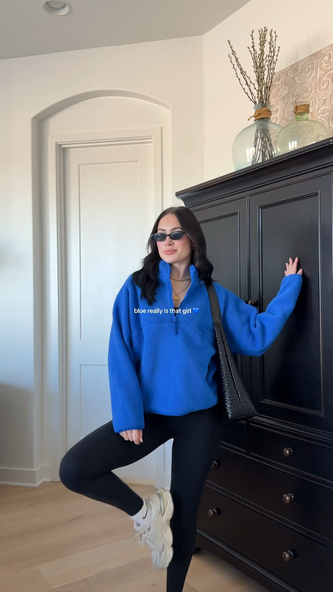 Sized up to a medium in the fleece and I get an XS in the leggings!

#LTKActive #LTKootd #LTKmomlife