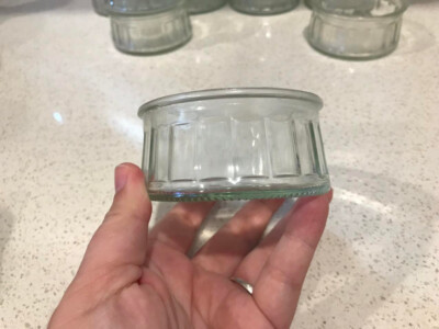 Vintage 4oz Clear Heavy Ribbed Glass Custard/Brûlée Ramekin/Bowl 3"x1.5" | eBay US