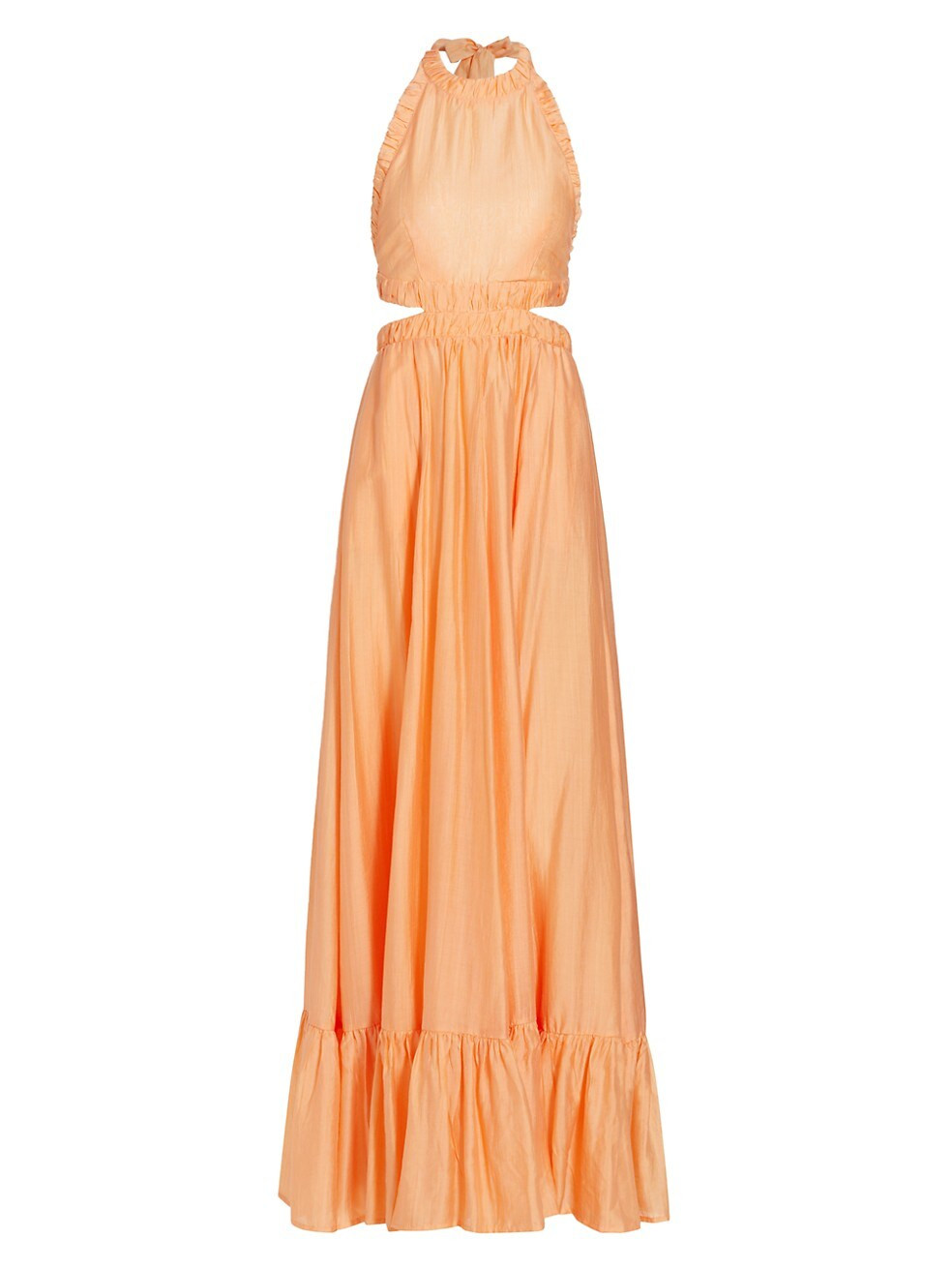 SABINA MUSÁYEV Sierra Cut-Out Halter Maxi Dress | Saks Fifth Avenue